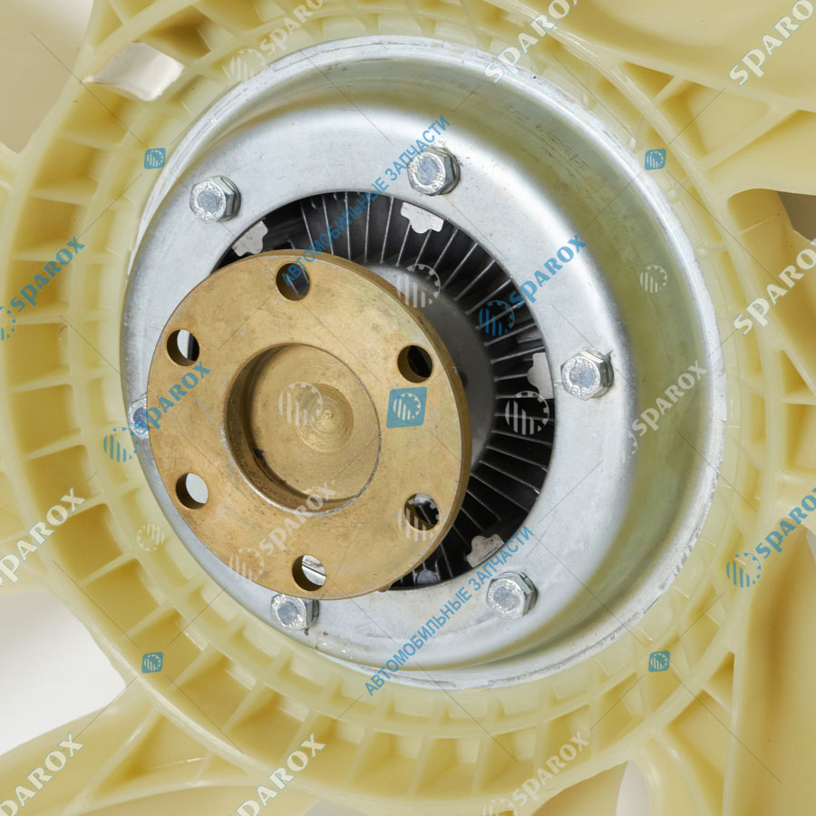 21-407 Муфта вязкостная Камаз двиг. ISBE 640мм с крыльчаткой в сб. 21-407 (ПК ТЕХНОТРОН)