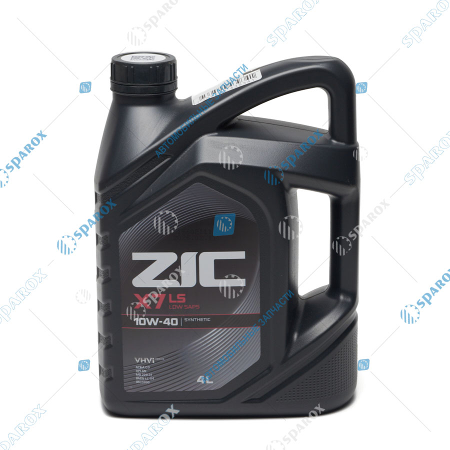 ZIC-162620 Масло моторное ZIC X7 LS 10W-40 4 литра