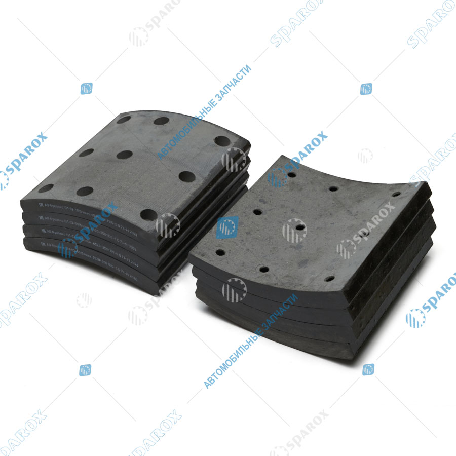 6520-3501105-51/01 Р/к тормозных колодок Камаз после 2013 г (АККОР/ВАТИ)
