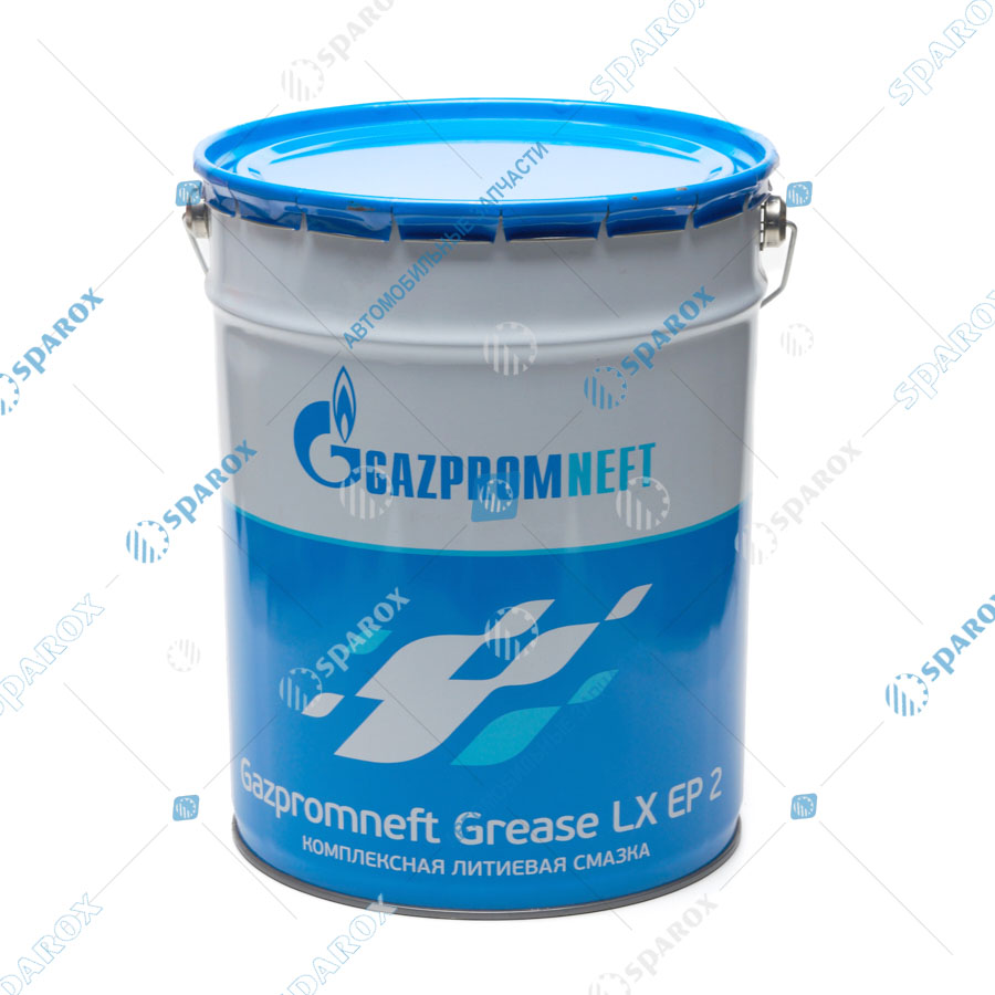 Gazpromneft-2389906762 Смазка Gazpromneft Grease LX EP 2 (18кг) синяя (254110022)