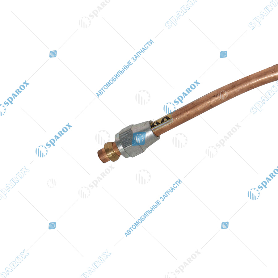 4320БУ-3508582 Трубка к левой камере УРАЛ (АО АЗ УРАЛ)