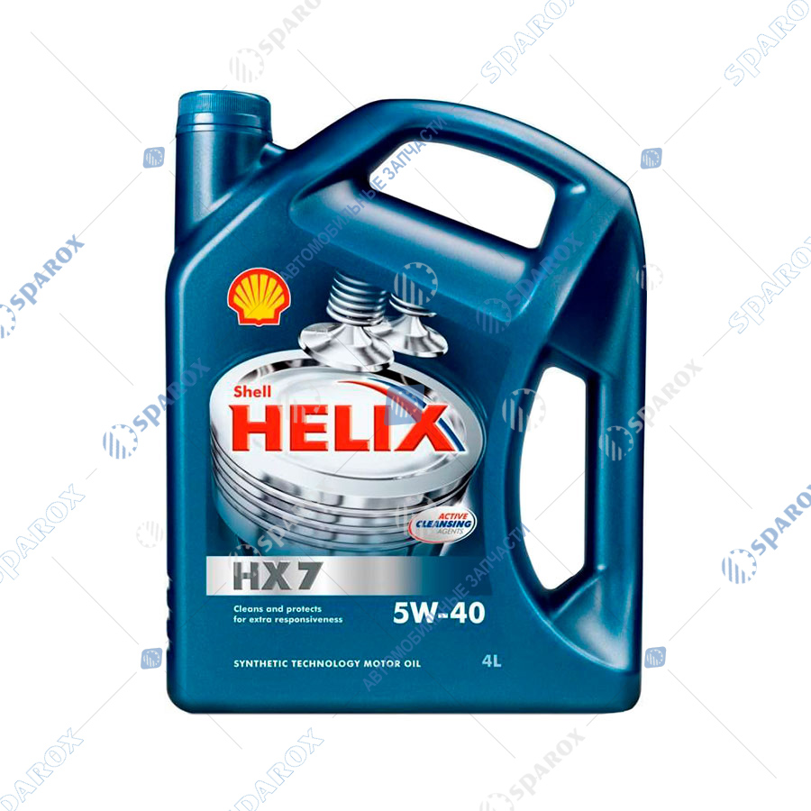 SHELL-550046351 Масло мот. Shell Helix HX7 5W-30 (4 л)