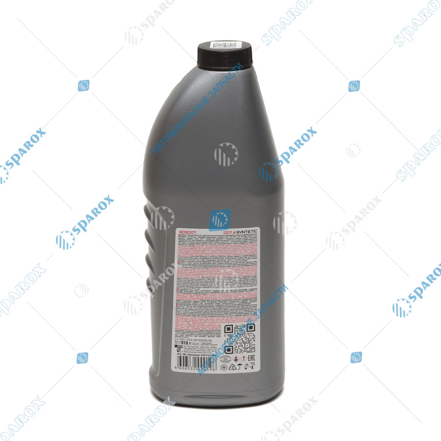 Тосол-Синтез-430101н03 Жидкость тормозная RosDOT-4 (910 г) г. Дзержинск