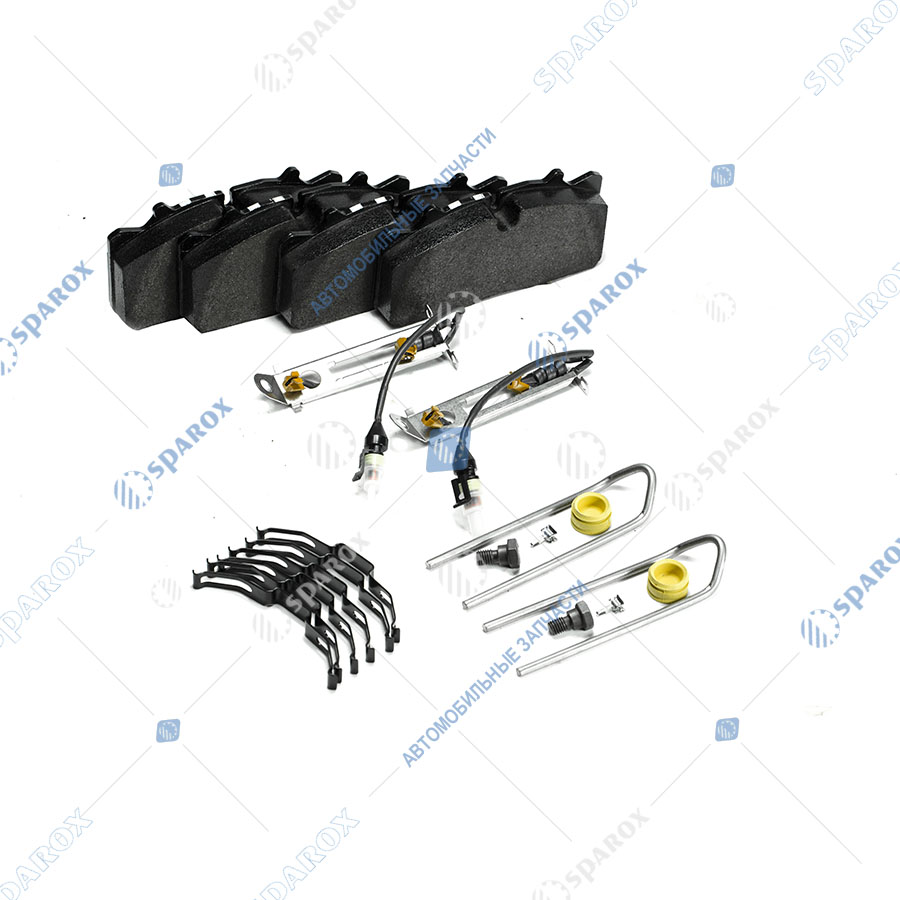 C41R11-6403179-292 Колодка тормозная ГАЗон Next с датчиком износа (4шт.) (WABCO) 6403179292