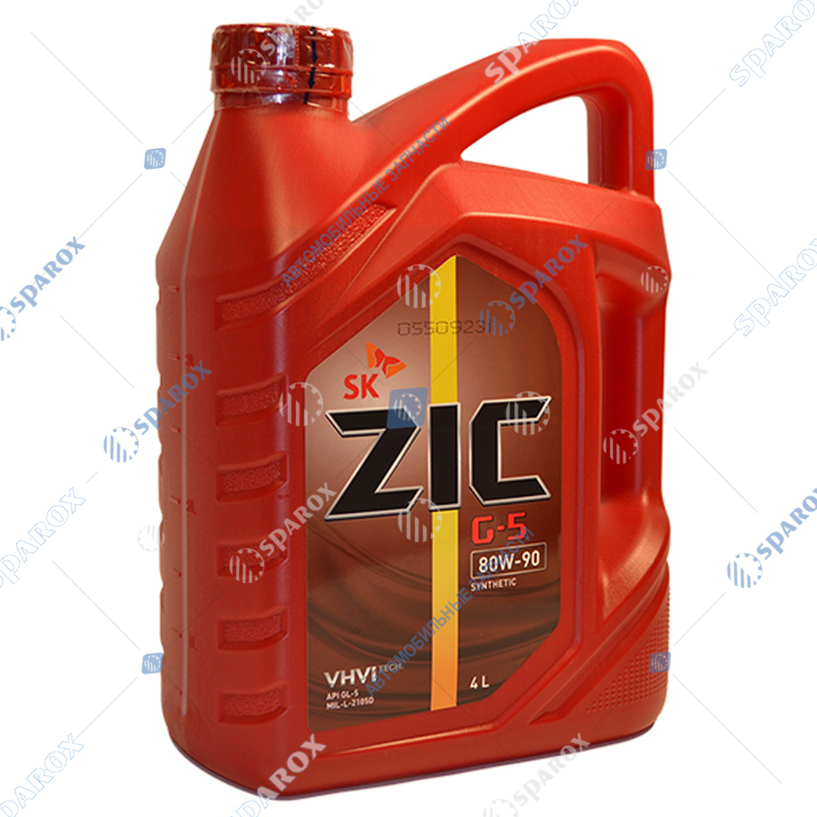 ZIC-162633 Масло трансмиссионное ZIC G-5 80W-90 4 литра