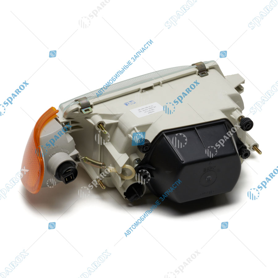 742-3711010-01 Блок фара ВАЗ-2114-15 левая с желтым указателем поворота в сб. Б/Л 742.3711010-01 (ОСВАР)