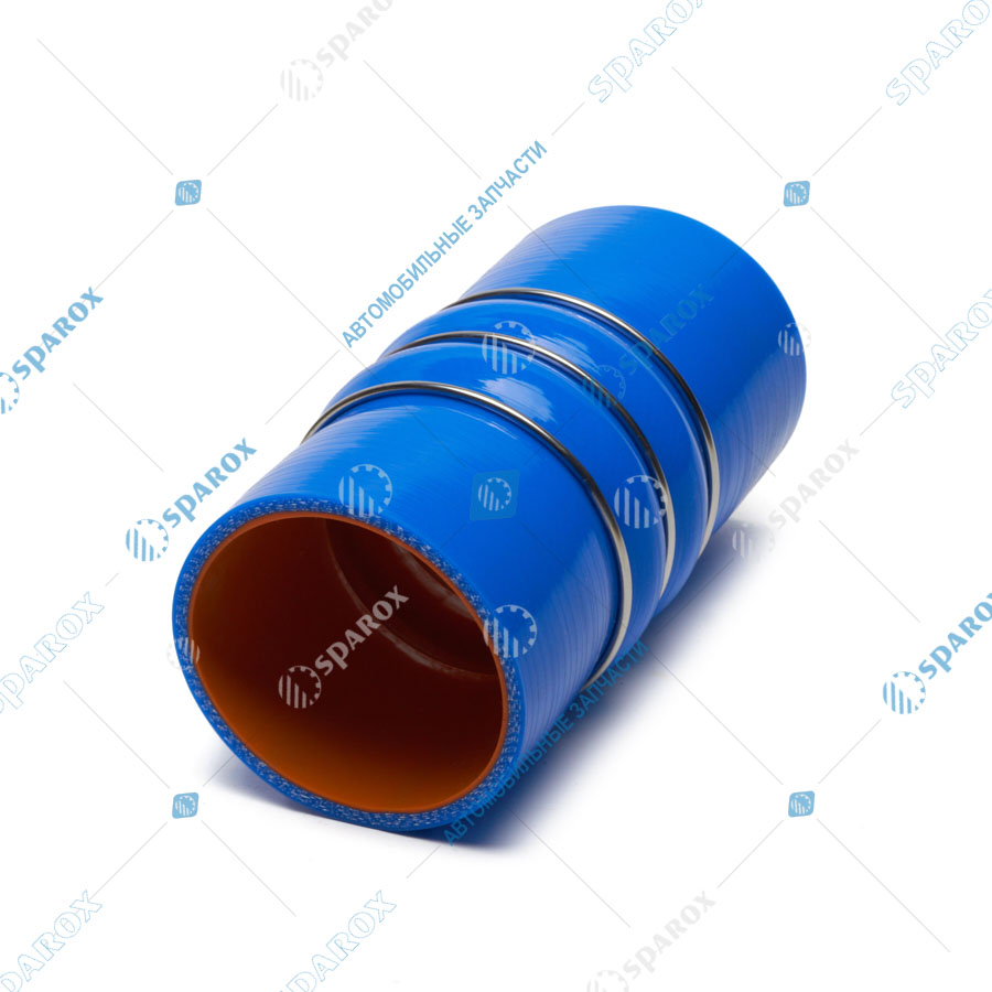 4308-1170245 Рукав теплообменника (гофра) Камаз-4308 (D=74мм, L=165мм) силикон