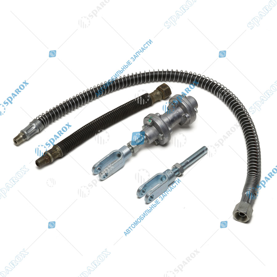 54323-1602738-СБ-СПЕЦМАШ Клапан включения привода сцепления 250 мм (со шлангами в сборе) для МАЗ (СПЕЦМАШ)