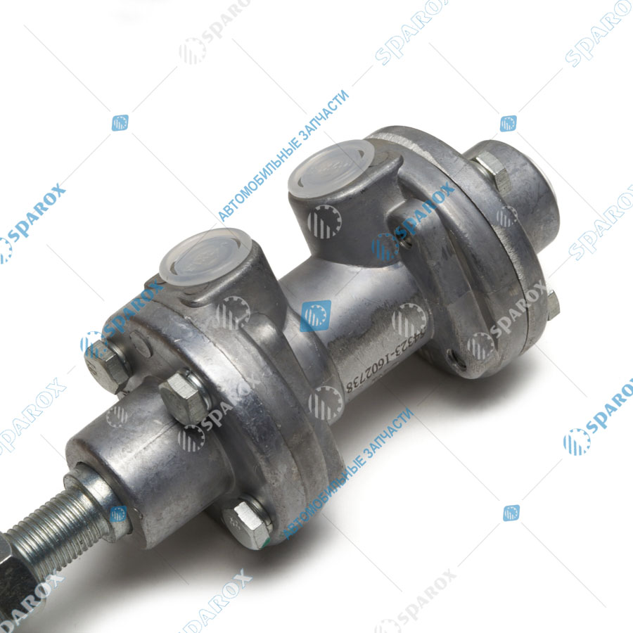 54323-1602738-СБ-СПЕЦМАШ Клапан включения привода сцепления 250 мм (со шлангами в сборе) для МАЗ (СПЕЦМАШ)