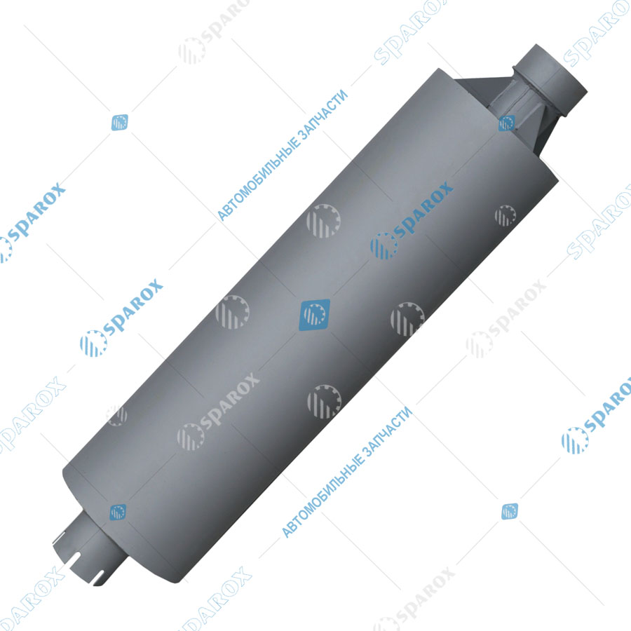 544010-1201010 Глушитель МАЗ эллипсный (АУКШ459000.051.000) (Автако)