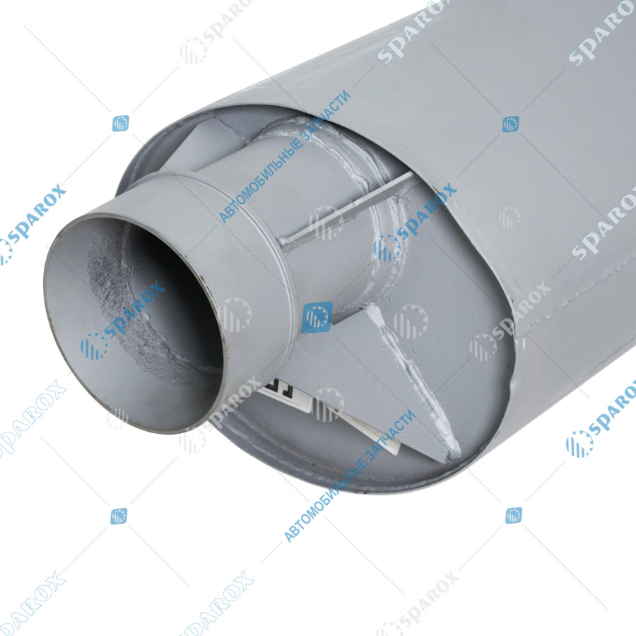 544010-1201010 Глушитель МАЗ эллипсный (АУКШ459000.051.000) (Автако)