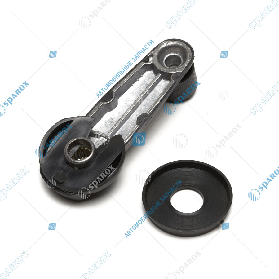 64221-6104064-01 Ручка МАЗ стеклоподъемника МЕТАЛЛ, в сборе (ан. 54327-6104064) (СПЕЦМАШ)