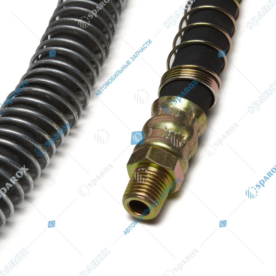 5551-1602738-СБ-СПЕЦМАШ Клапан включения привода сцепления 500 мм (со шлангами в сборе) для МАЗ (СПЕЦМАШ)