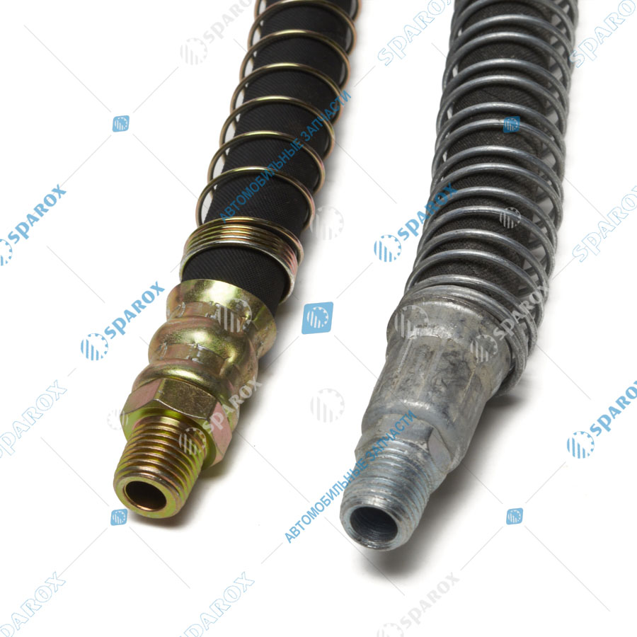 5551-1602738-СБ-СПЕЦМАШ Клапан включения привода сцепления 500 мм (со шлангами в сборе) для МАЗ (СПЕЦМАШ)