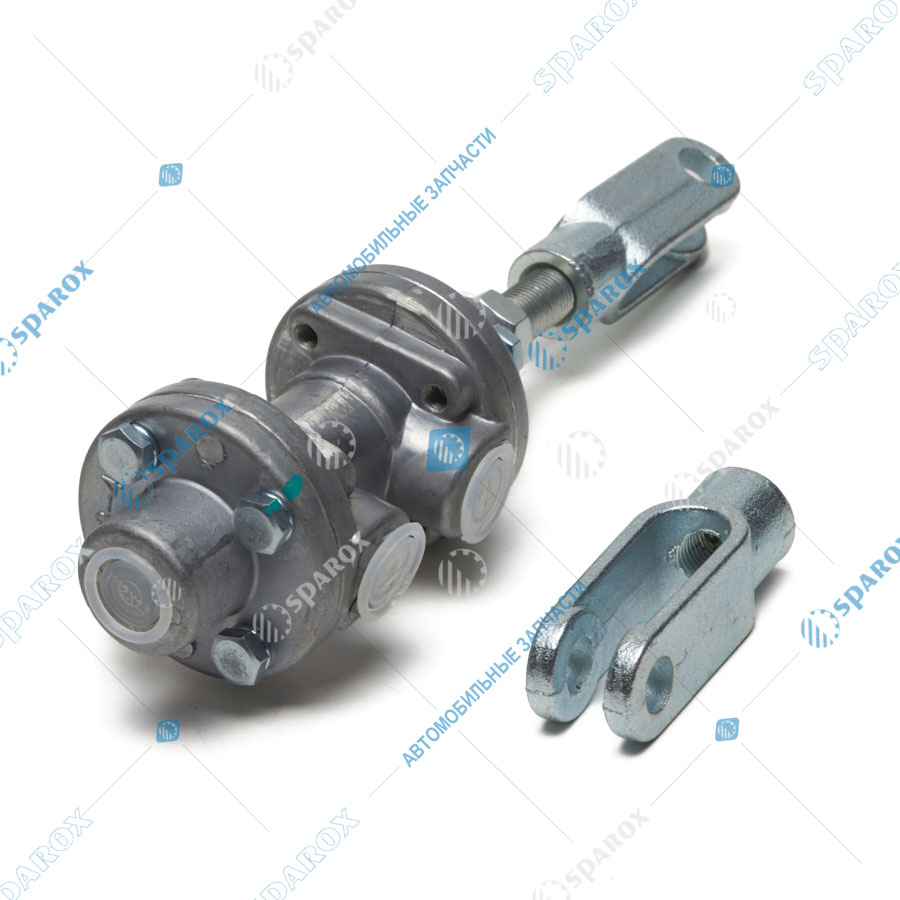 5551-1602738-СБ-СПЕЦМАШ Клапан включения привода сцепления 500 мм (со шлангами в сборе) для МАЗ (СПЕЦМАШ)