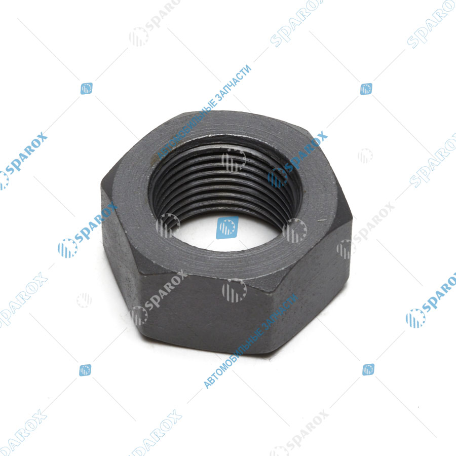 250565-П8-СПЕЦМАШ Гайка крепления ступицы (М20х1,5) ТЕФЛОН (класс прочности 10) МАЗ, УРАЛ, ЗИЛ (СПЕЦМАШ)