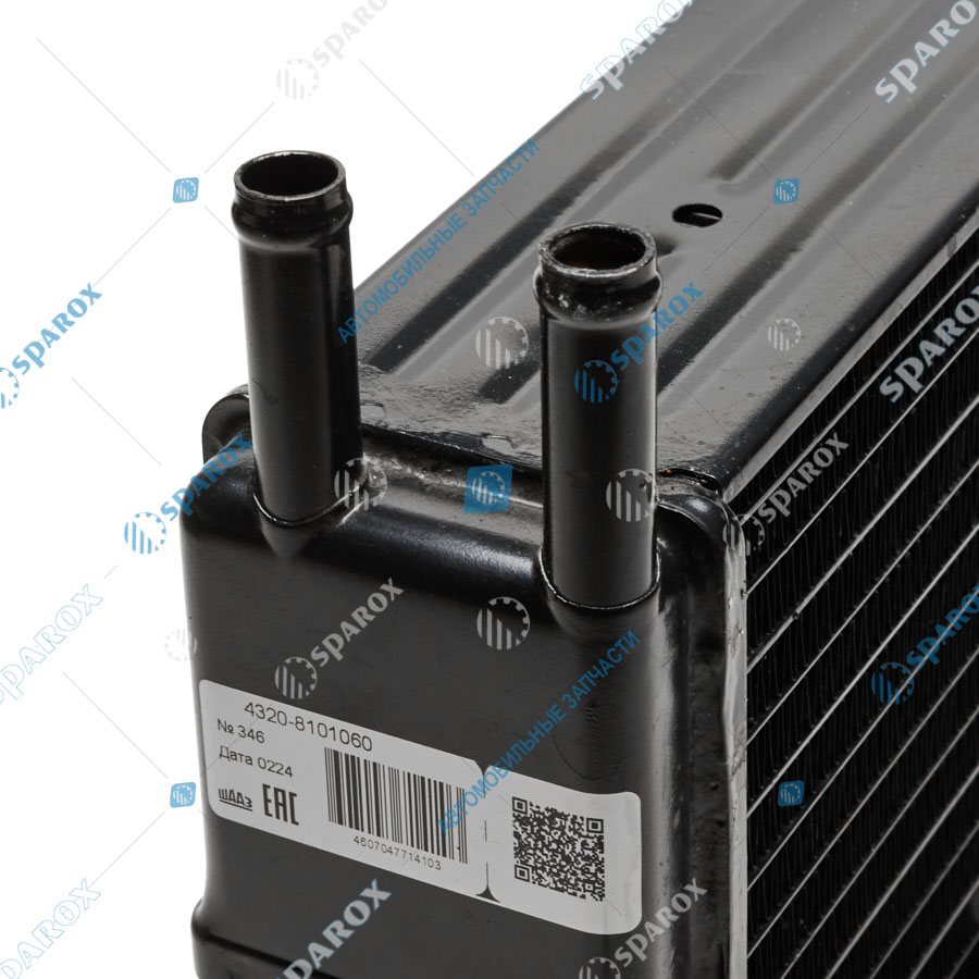 4320-8101060 Радиатор отопителя УРАЛ (2112.068) (ПОАР)