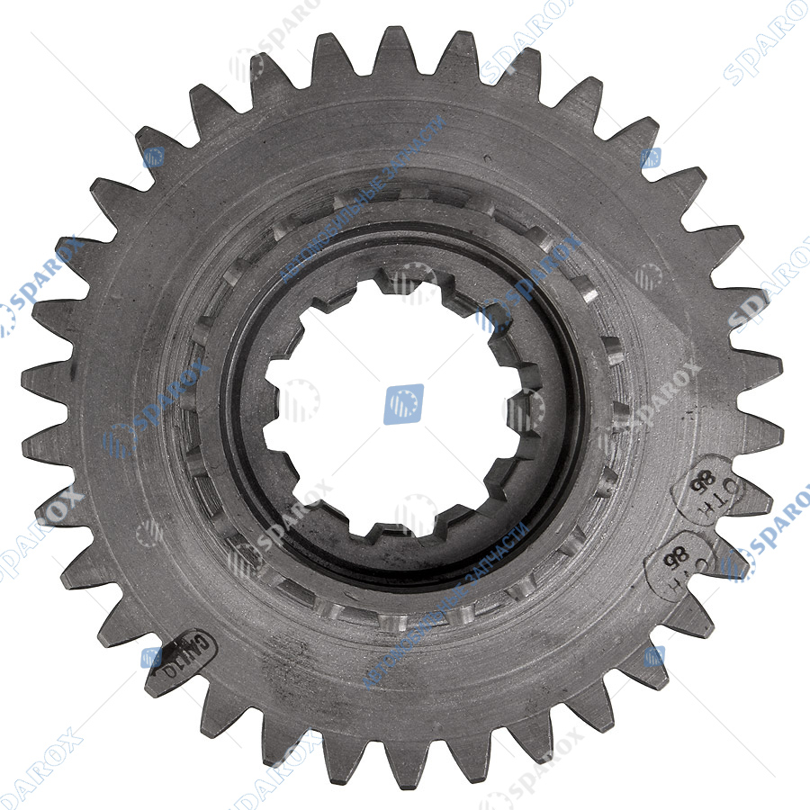 70-1721025 Шестерня понижающего редуктора коробки переключения передач (КПП) Z=34 МТЗ (РУП МЗШ)