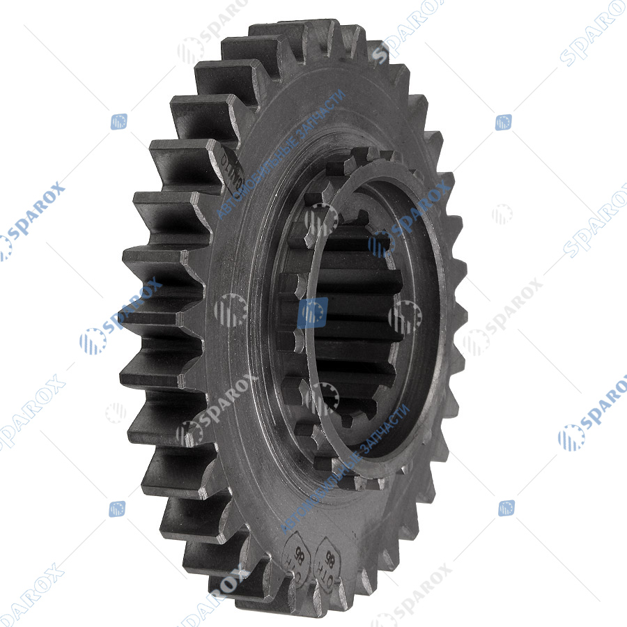 70-1721025 Шестерня понижающего редуктора коробки переключения передач (КПП) Z=34 МТЗ (РУП МЗШ)