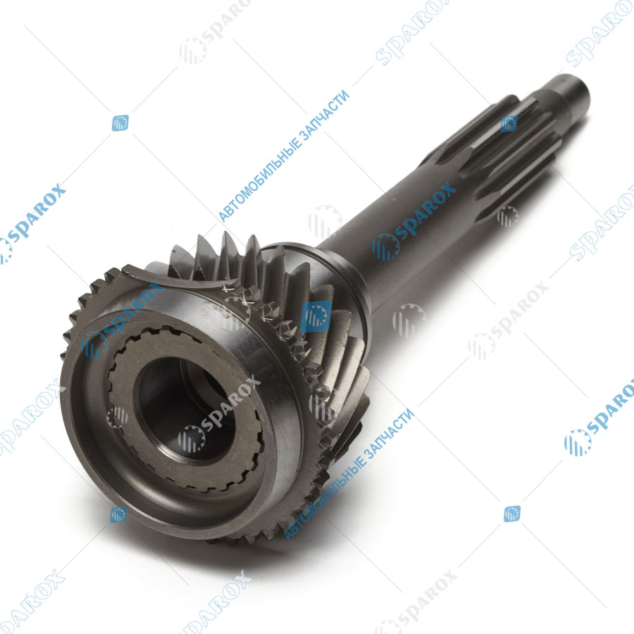 255-1701030 Вал первичный КПП 5ступенчатой УАЗ-452, 3151 с синхроном (АДС)