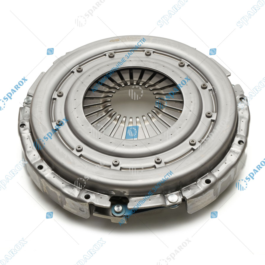 FLRS-001116031 Диск сцепления нажимной ГАЗ,ПАЗ двиг. ISF3.8 001116031 (ан.3482116031) (FLRS)