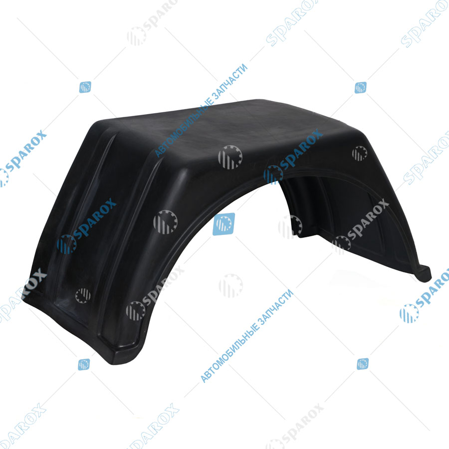 ГАЗ-8403009 Подкрылки ГАЗель задние к-т 2шт. пластик двухскатное трапеция PPL-60503116 К470 (АИР)
