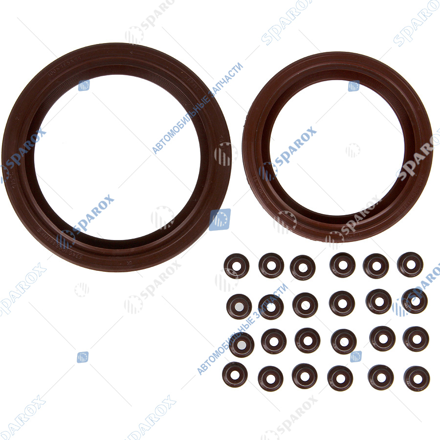 536-Р-1000002 К-т манжет на двигатель ЯМЗ-536 ЕВРО-4 (3 наим./26 ед.)