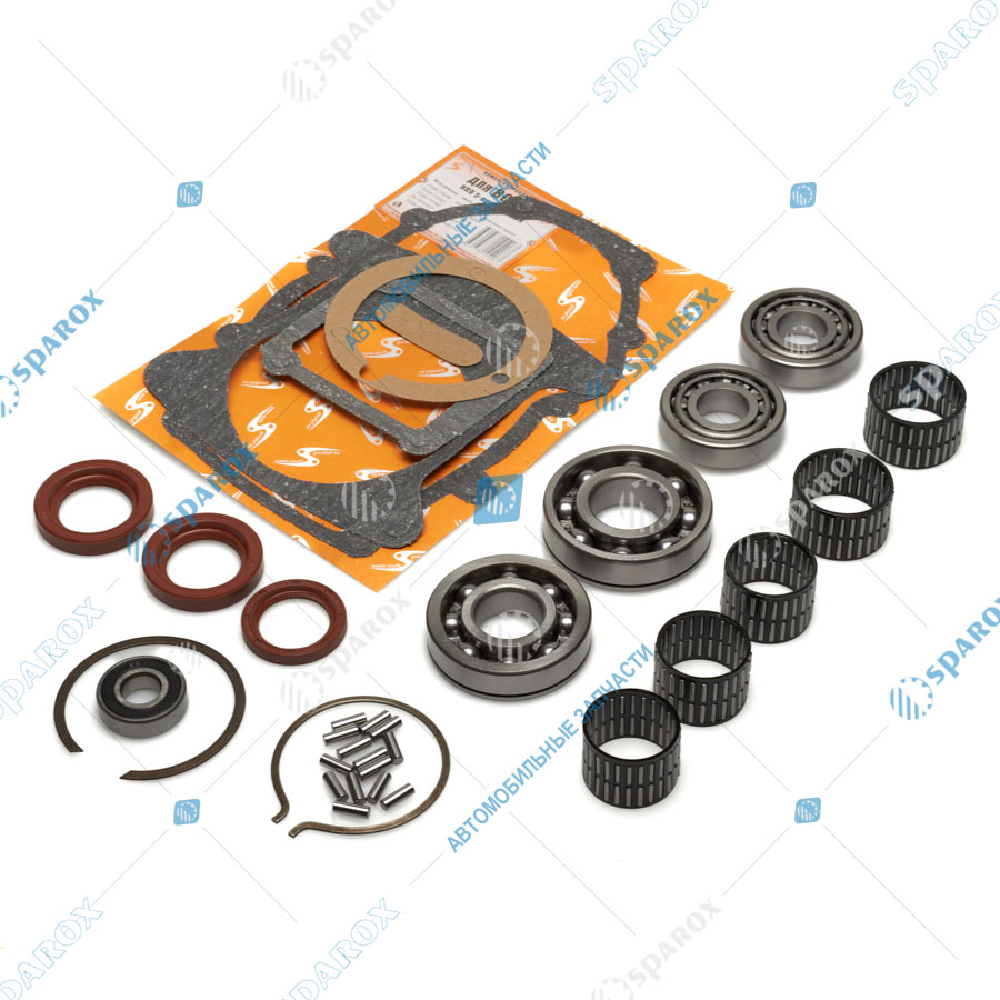 3302-1701805 Р/к КПП 5-ступенчатой ГАЗель, Соболь н/о (подшипники, манжеты, прокладки) (ГОСТех)