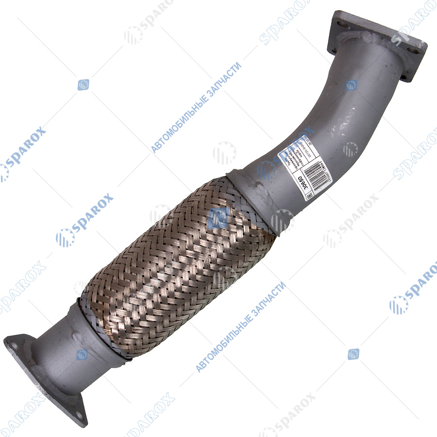 FOBOS-287205H350 Труба выхлопная HYUNDAI HD78 D4DD задняя гофра FOBOS