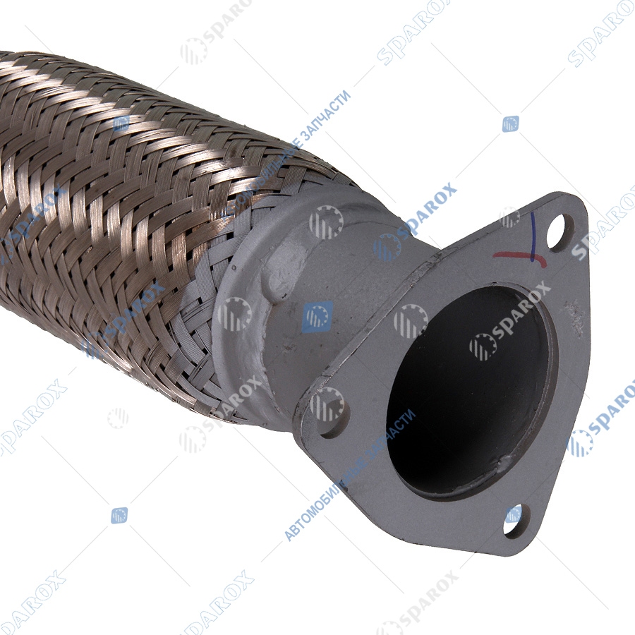 FOBOS-287205H350 Труба выхлопная HYUNDAI HD78 D4DD задняя гофра FOBOS