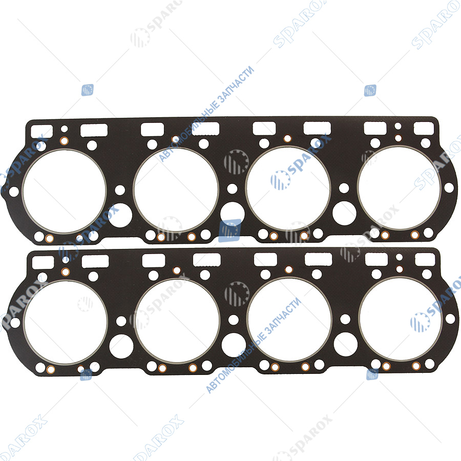 238-60809-М Р/к двигателя ЯМЗ-238 (полный комплект прокладок) (Кострома)