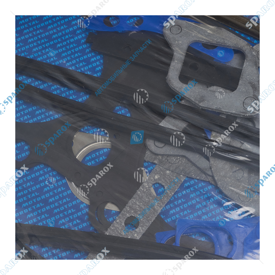 7511-6581-133122-М Р/к двигателя ЯМЗ-7511, ЯМЗ-6581 с общ. ГБЦ (полный комплект прокладок) (Кострома)