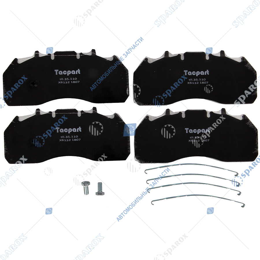 Tacpart-t11.35.110 Комплект дисковых колодок