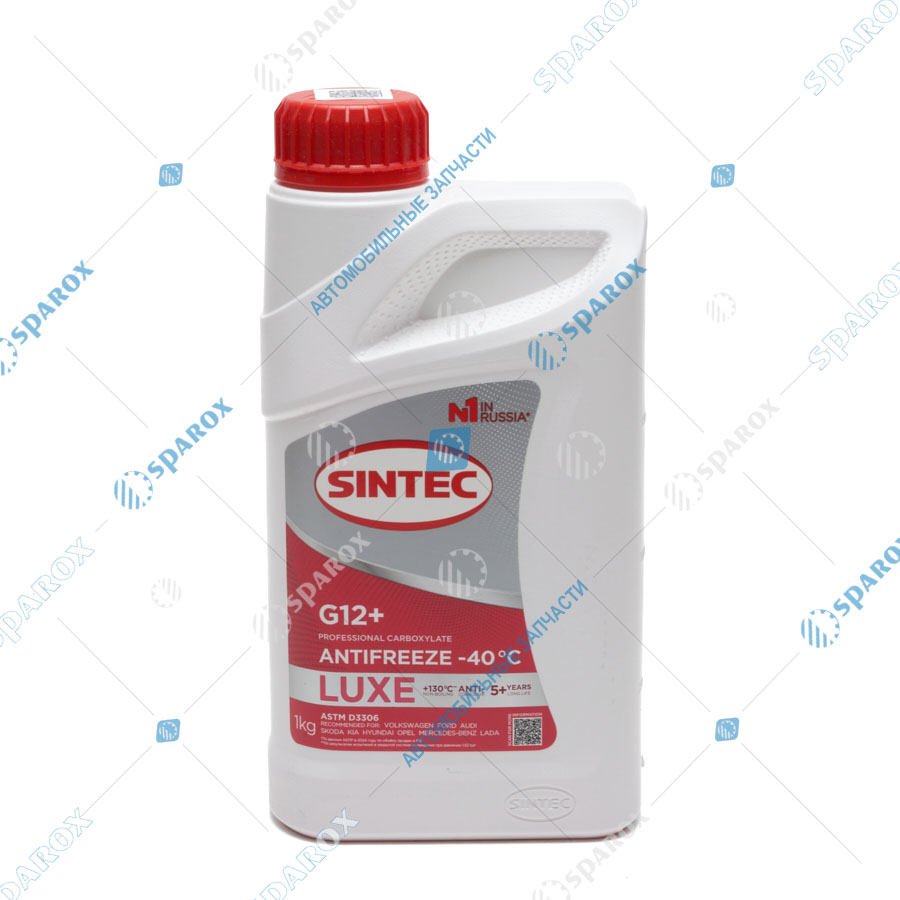 Sintec-990550 Антифриз SINTEC LUX -40C (1 кг) красный G12+