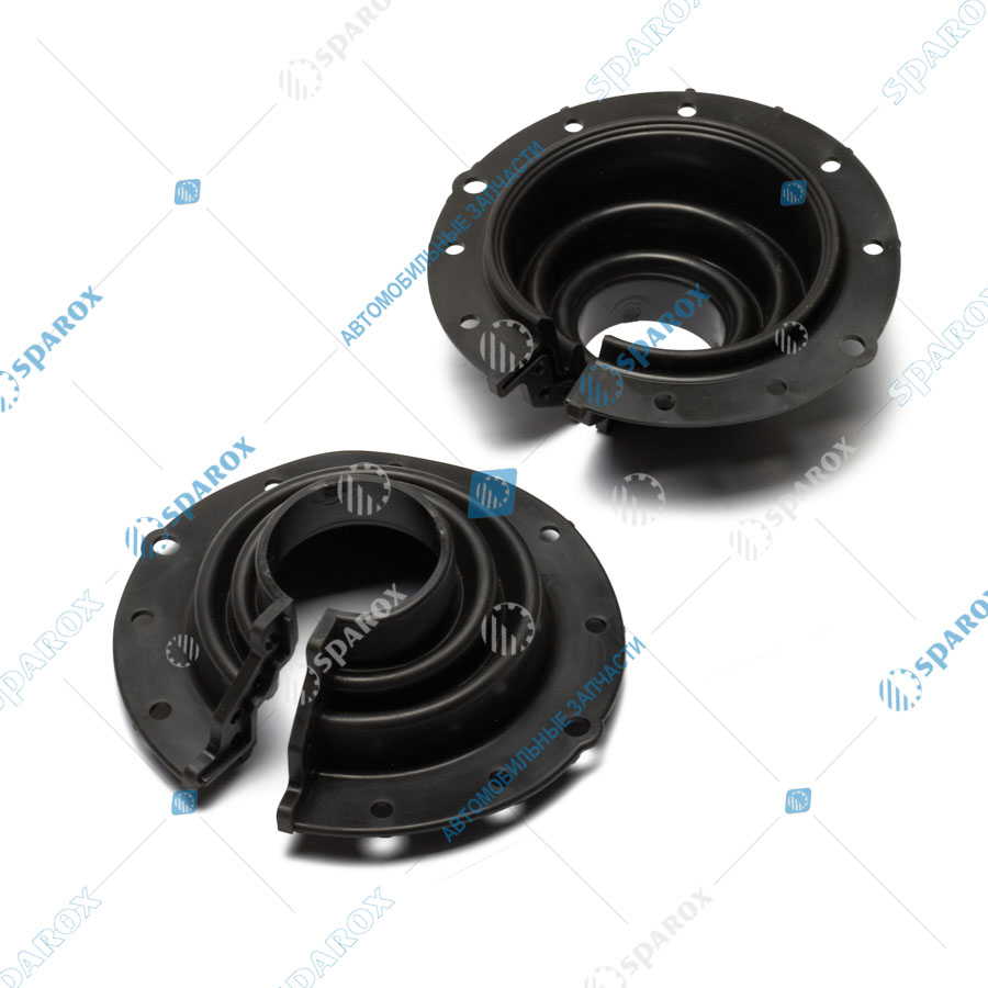 3160-2304059 Пыльник поворотного кулака УАЗ (резина) 2шт. к-т на мост с крепежом
