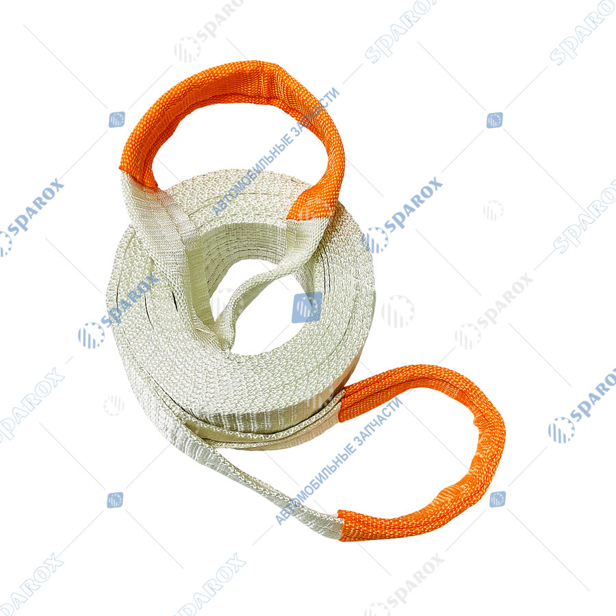 ДАЛИ-авто-DA-02540 Трос рывковый (динамическая стропа) петля-петля 6м ( 6т) ширина ленты 60мм (15)
