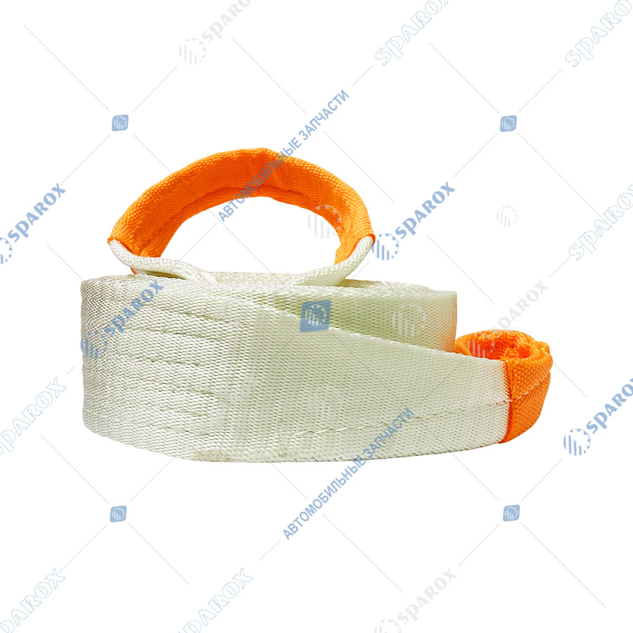 ДАЛИ-авто-DA-02540 Трос рывковый (динамическая стропа) петля-петля 6м ( 6т) ширина ленты 60мм (15)