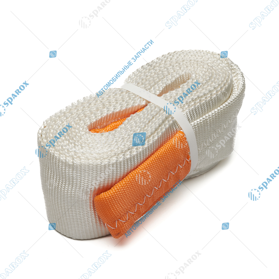 ДАЛИ-авто-DA-02544 Трос рывковый (динамическая стропа) петля-петля 6м (11т) ширина ленты 100мм (10)