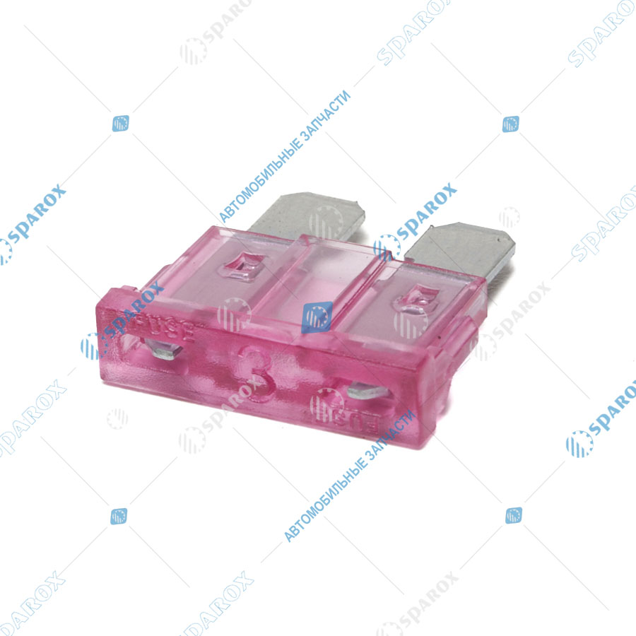 PATRON-PFS025 Предохранитель 3А стандарт (фиолетовый) 25шт в упаковке Patron