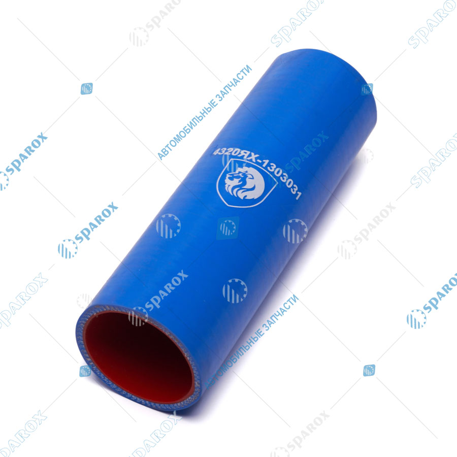 4320ЯХ-1303031 силикон Патрубок радиатора нижний УРАЛ дв. ЯМЗ-236НЕ2 (D=50мм, L=190мм) силикон