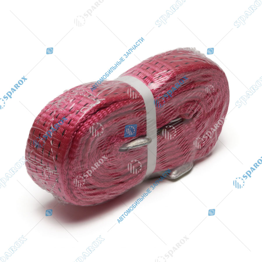 ДАЛИ-авто-DA-02625 Трос буксировочный лента, 2-крюка 5м (5т) ширина ленты 50мм (25 шт уп)