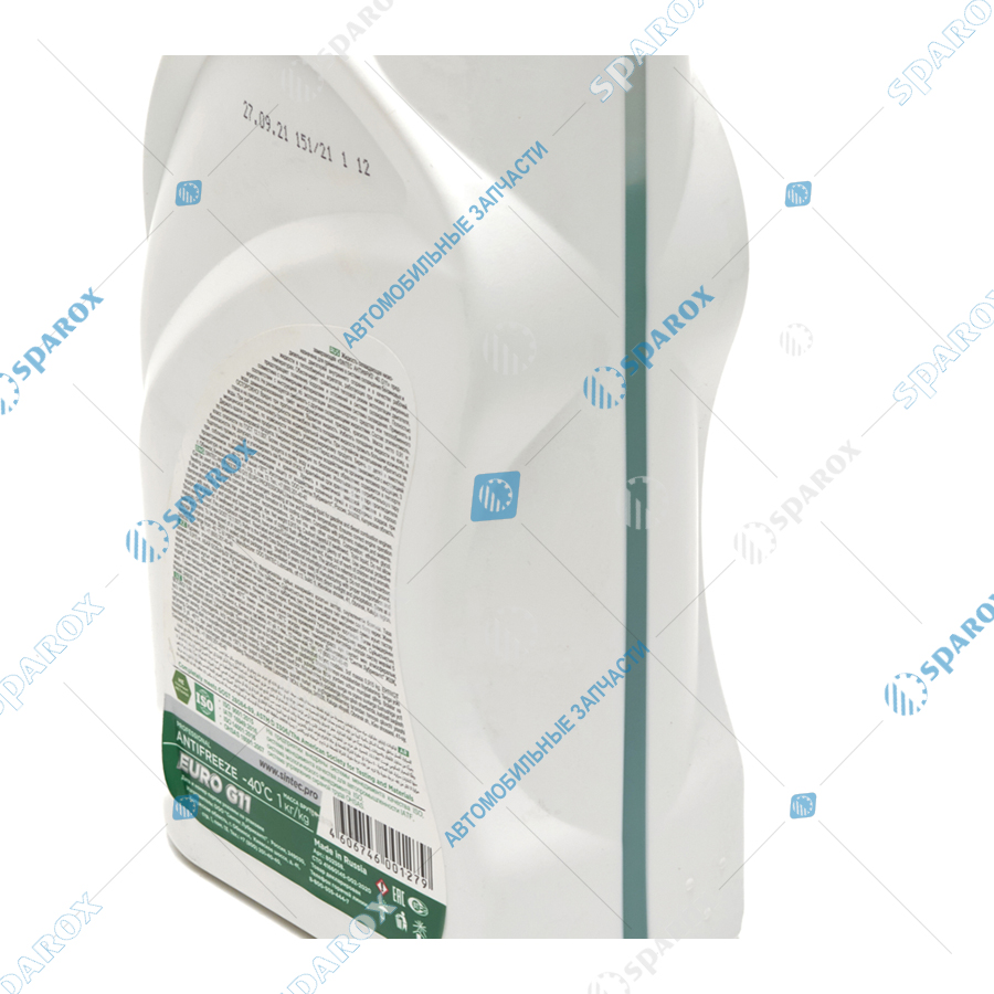 Sintec-990553 Антифриз SINTEC EURO -40C (1кг) зеленый G11 Sintec-990553 Антифриз SINTEC EURO -40C (1кг) зеленый G11