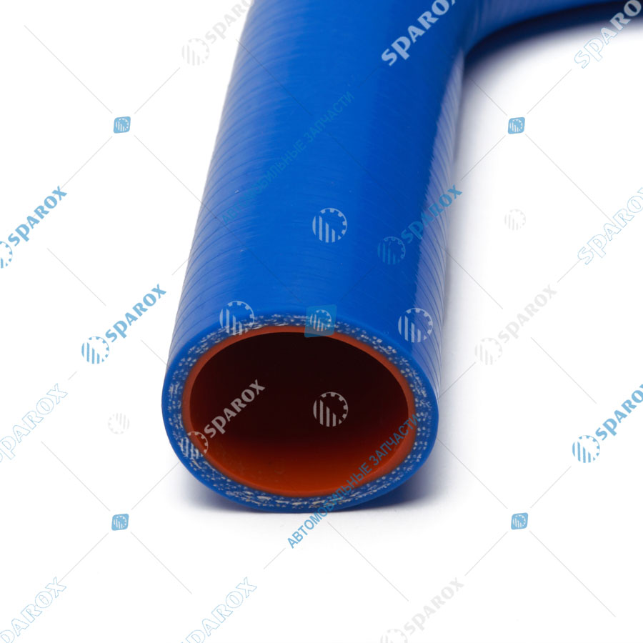 угол 90°-Т-патрубок 32 мм Патрубок угловой d=32 мм, L=150*150 мм (угол 90°) силикон