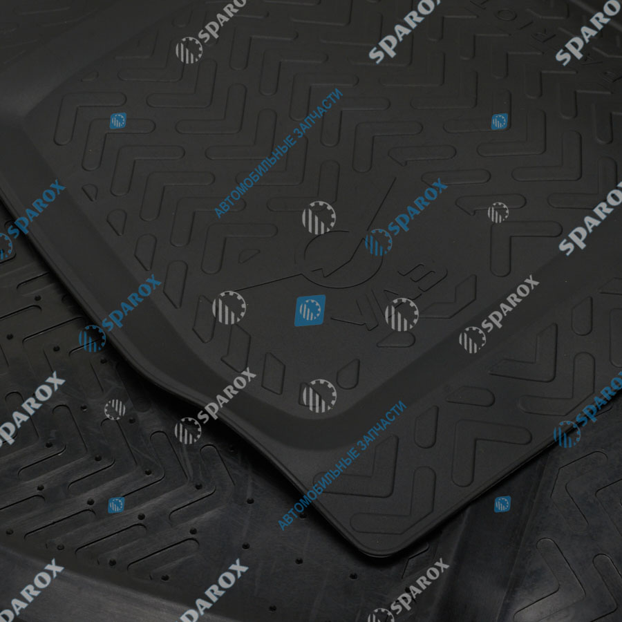 236302-4728009 Комплект ковриков УАЗ-236021 Профи 4х4 (комплект 2 шт.) (ОАО УАЗ)