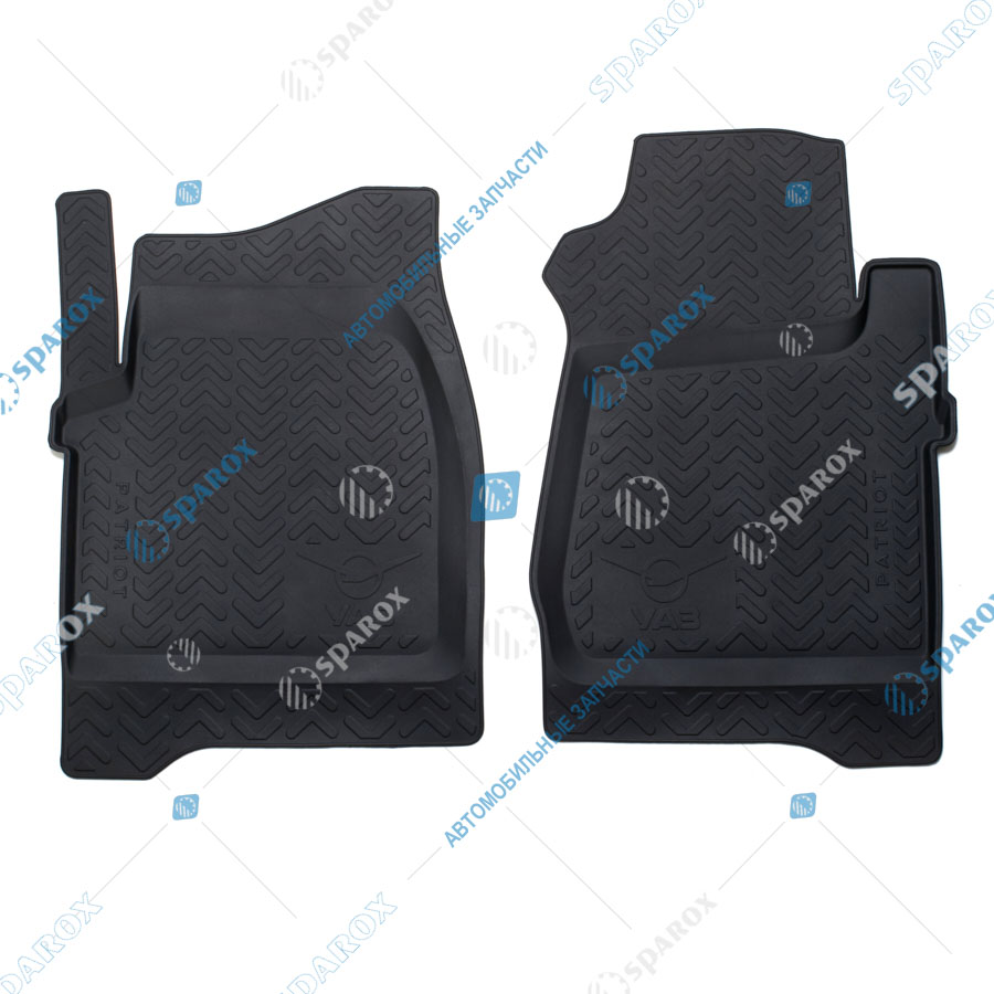 236302-4728009 Комплект ковриков УАЗ-236021 Профи 4х4 (комплект 2 шт.) (ОАО УАЗ)