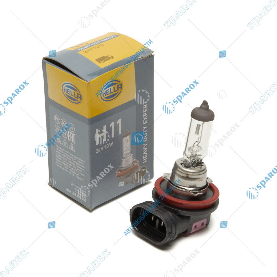 Behr-Hella-8GH 008 358-251 Лампа H11 24V 70W PGJ19-2