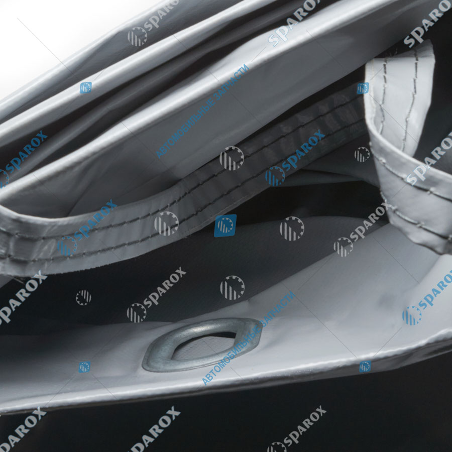 33081-8508010 Тент кузова ГАЗ-3308 Егерь (сдвоенная кабина) 2х сторонний усиленный (2,55/2,36/1,27) (Тент Авто)