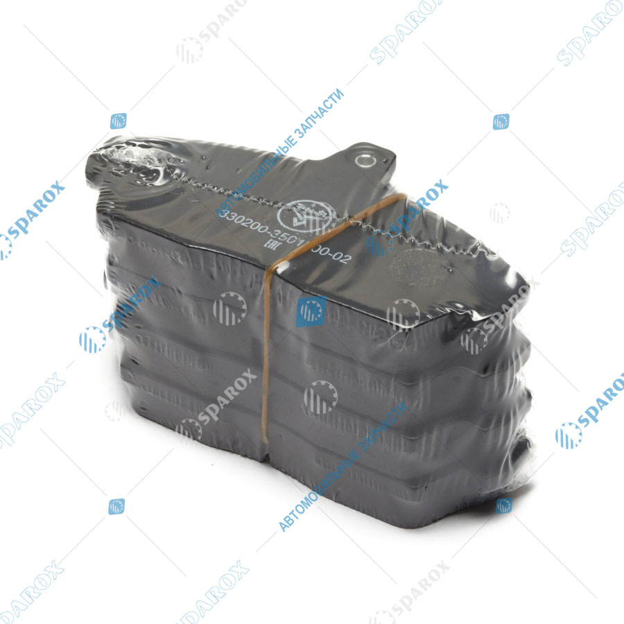 3302-3501800-02 Колодка тормозная передняя ГАЗель (4шт.) (ЗМЗ)