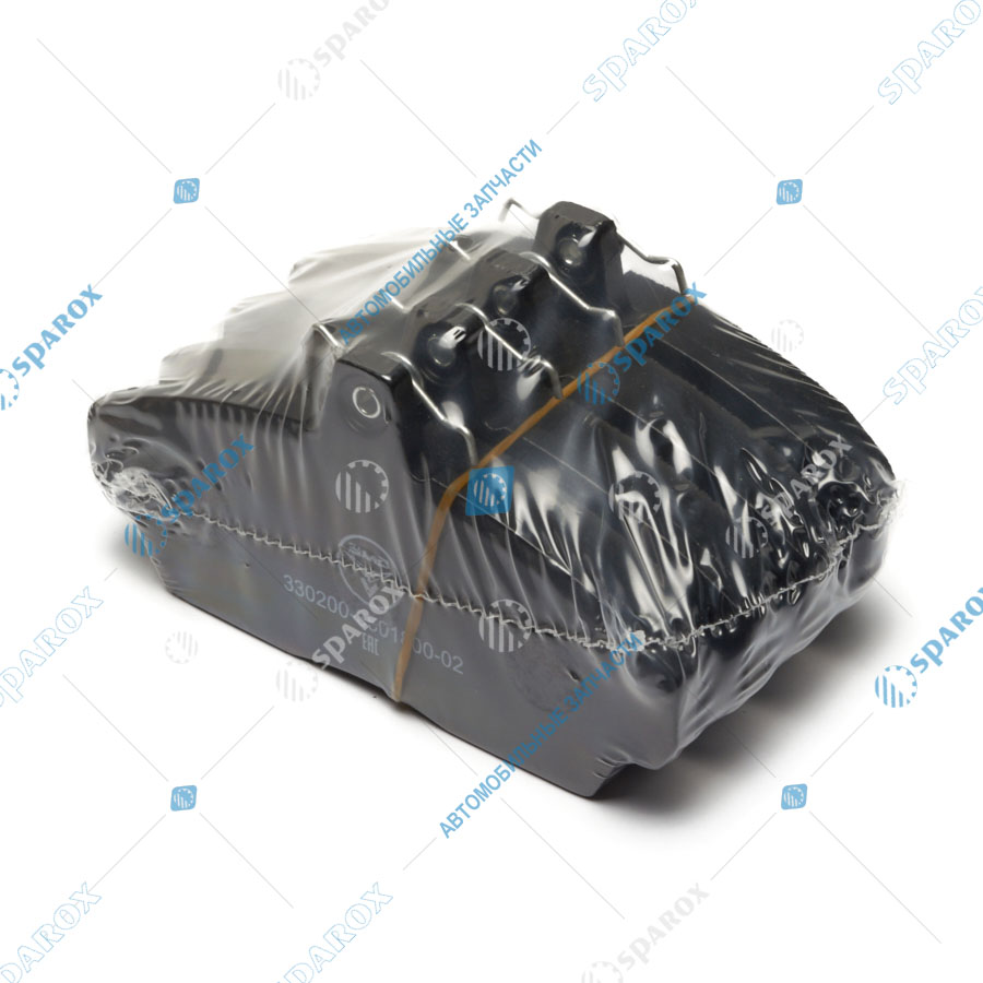 3302-3501800-02 Колодка тормозная передняя ГАЗель (4шт.) (ЗМЗ)