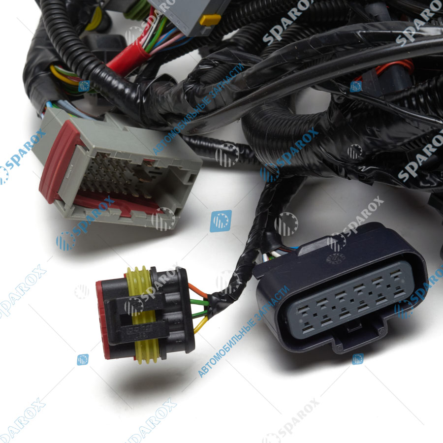 3163-3724020-45 Жгут проводов моторного отсека УАЗ-3163 Патриот ДВ-40904 с 09.2007 по 08.2010, с блоком предохран-й
